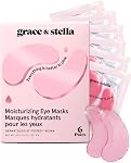 Masques pour les Yeux Primés grace & stella (12 paires) Masques pour les Yeux pour les Yeux Gonflés & Cernes - Cadeaux d'Anniversaire pour Femmes, Cadeaux pour Enterrements de Vie de Jeune Fille, Demoiselles d'Honneur, Soins Personnels, Cadeaux de Relaxation pour Elle
