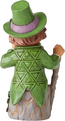 Miniatura 2 de Enesco Jim Shore Heartwood Creek - Figura de duende tamaño de pinta, 5.5 pulgadas, multicolor