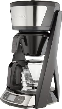BUNN HB Heat N Brew Programmable Coffee Maker, 10 cup, Stainless Steel, 46500.0003