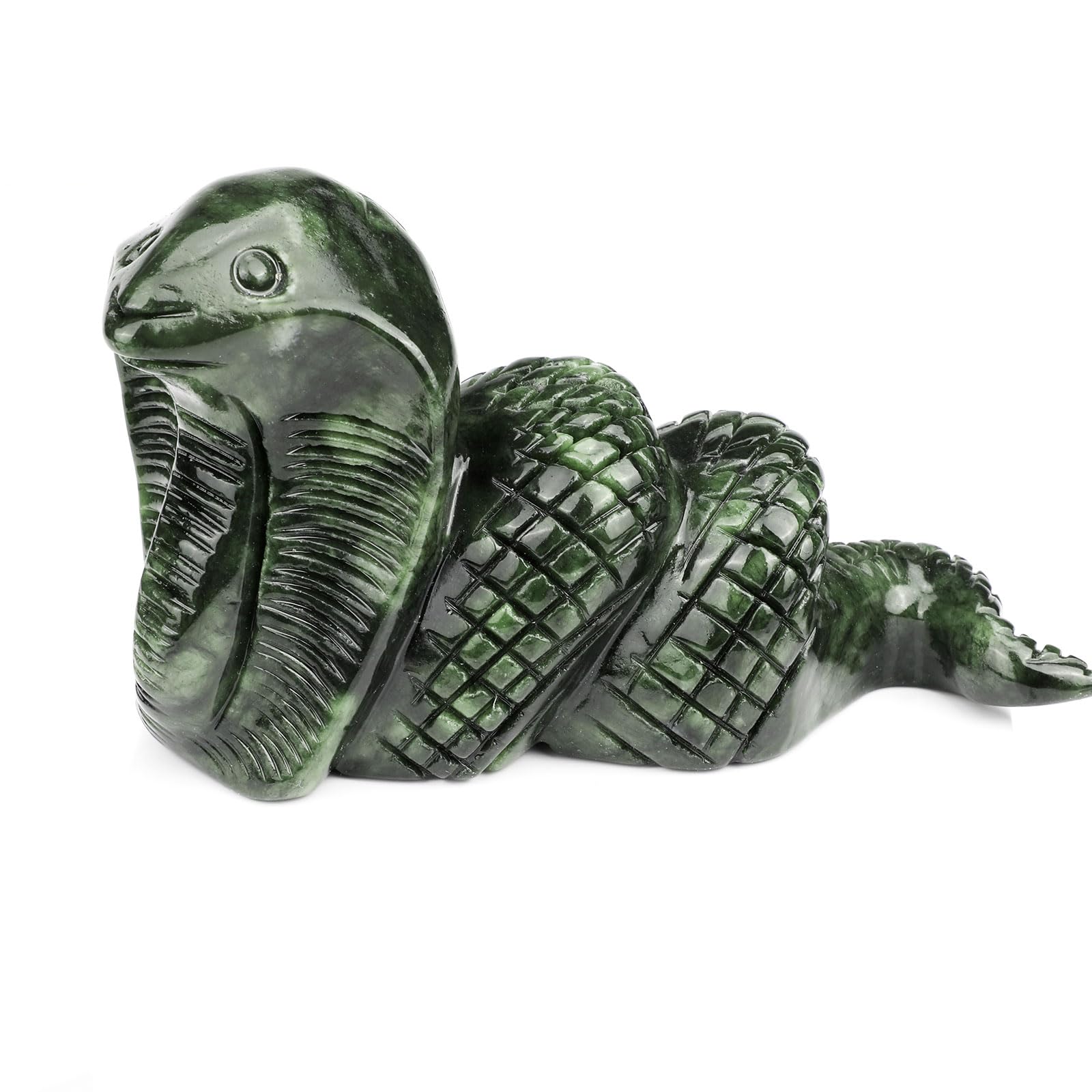 Ornements De Serpent Bronze Sculpture Statue Laiton Figurine Métal
