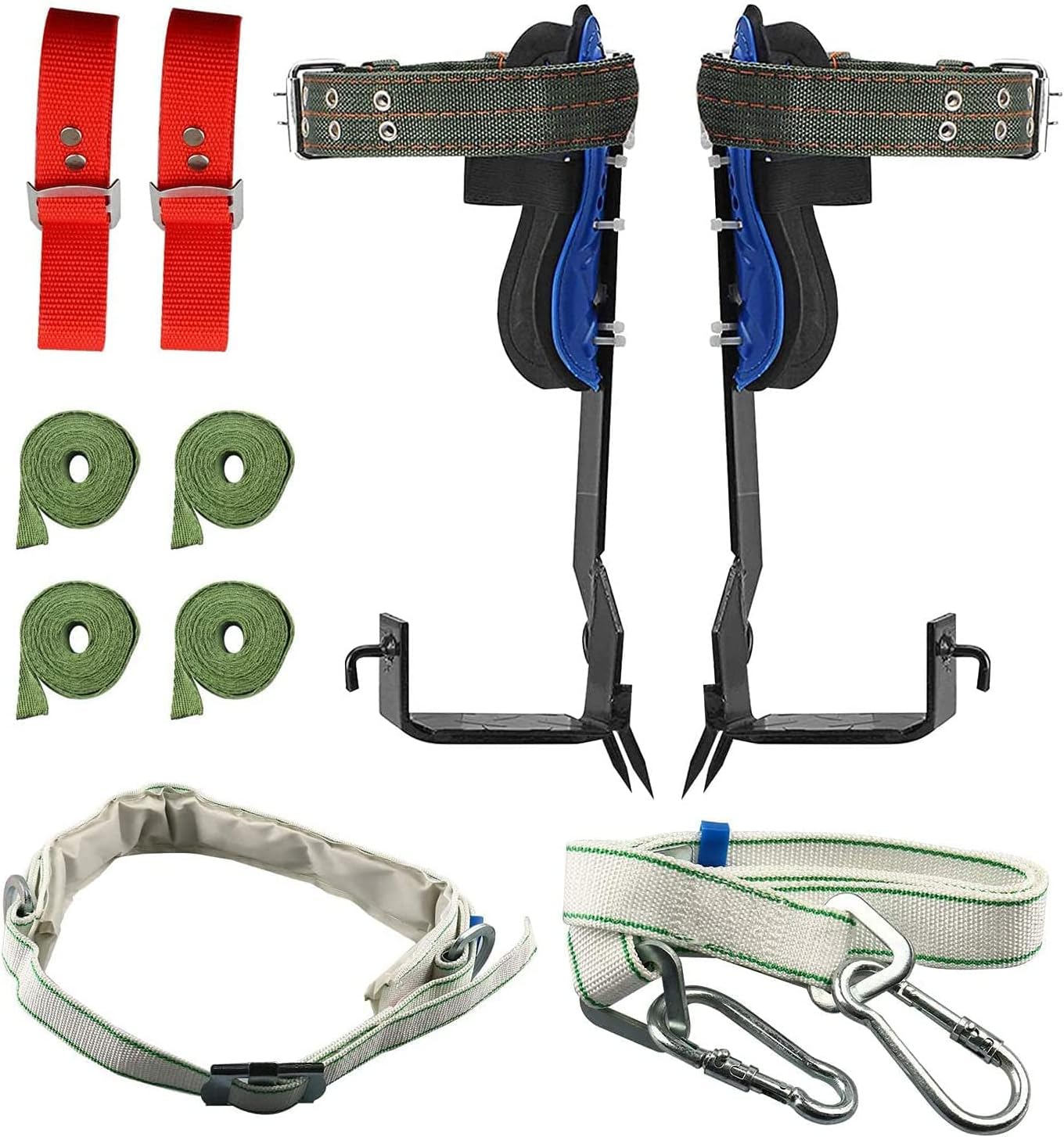 Tree Climbing Spikes with Adjustable Belt, 304 Stainless