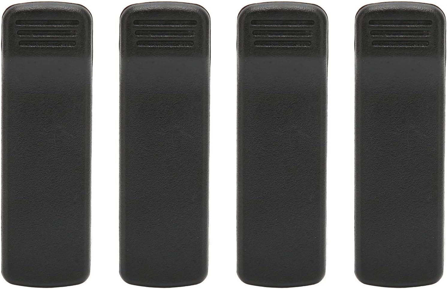 plplaaoo Durable 4 Piece Belt Clip for Motorola XTS 3000 3500 5000 8460 8266 APX6000 APX7000 CP200XLS Portable Belt Clip Replacement Radio Belt Clip Black