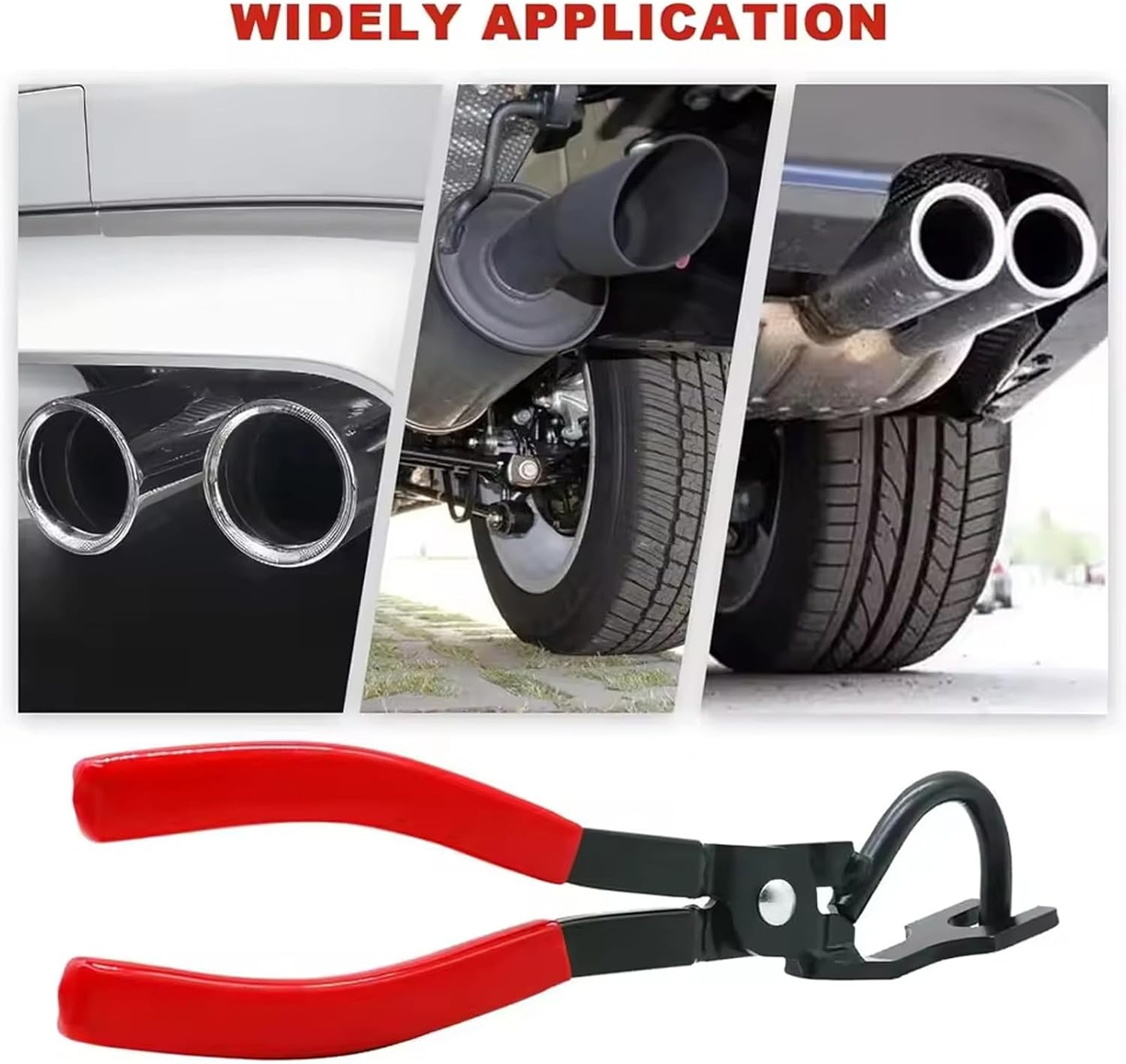 Professional Vehicle Exhaust Systems Steel Exhaust Hanger Clamp Remover Pliers for Vehicle Maintenance Exhaust Hanger Removal Tool