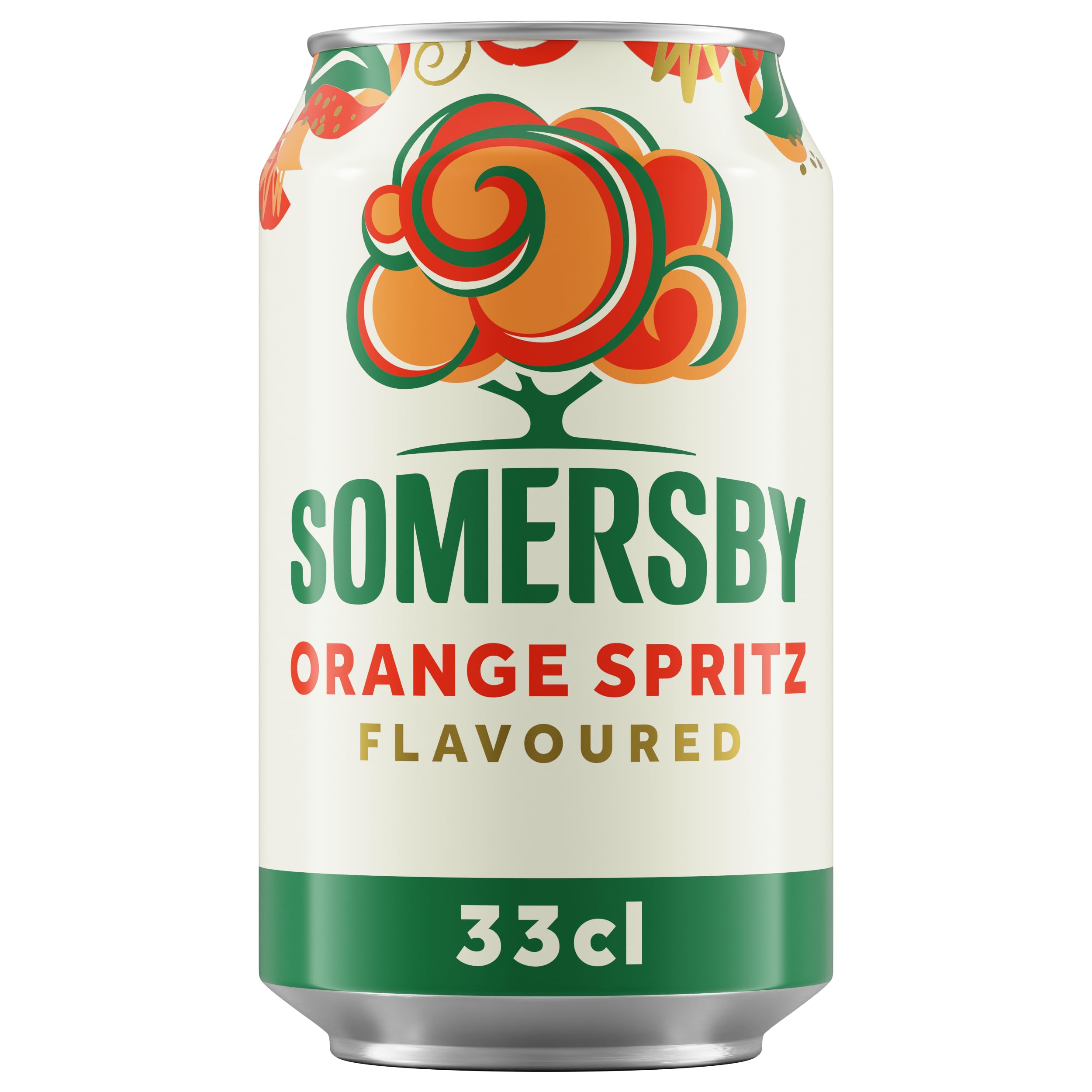 Somersby Orange Spritz Cider 0,33 l Dose 24 x 0,33 l fruchtiger Cider mit Orangen-Geschmack 4,5 % Vol