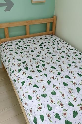 Vista 15 de Fitted Crib Sheets,Organic Sheet Set for Toddler Mattress, Turkish Cotton Mini Crib Sheets Set for Crib Mattress,1 Fitted Sheet (28"x52") for Baby