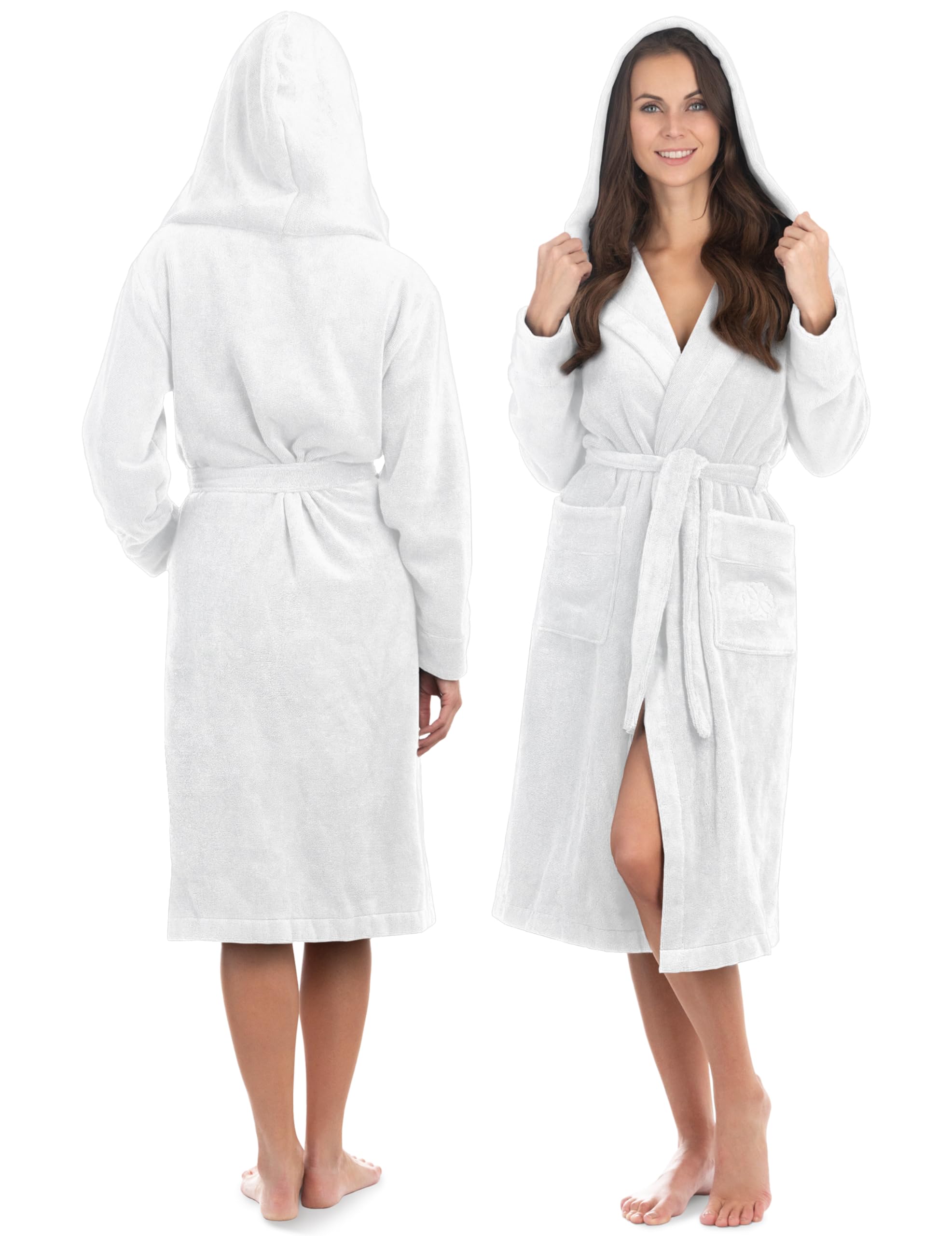 Liebenstein® Damen-Bademantel aus 100% Baumwolle