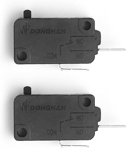 Miniatura 6 de Interruptor de puerta de horno microondas KW3A 16A 125250 V Interloc de puerta (2 interruptores normalmente abiertos)