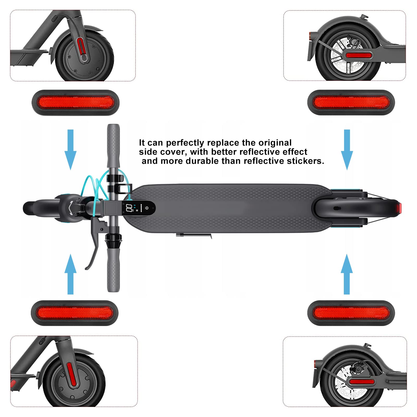 Housse Silicone Pour Accélérateur Scooter Xiaomi M365/PRO - Protection Anti-rayures, Plusieurs Couleurs - Noir