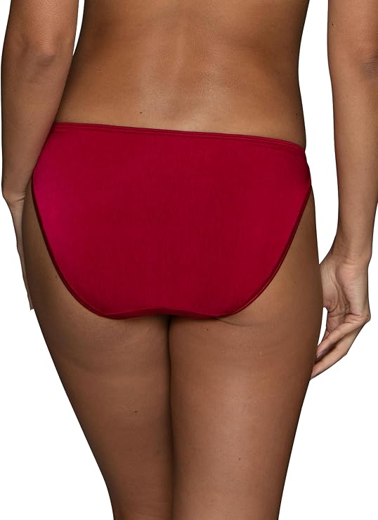 Vanity Fair womens Illumination String Panties (Regular & Plus Size) Bikini Style Underwear, Holly, 7 US