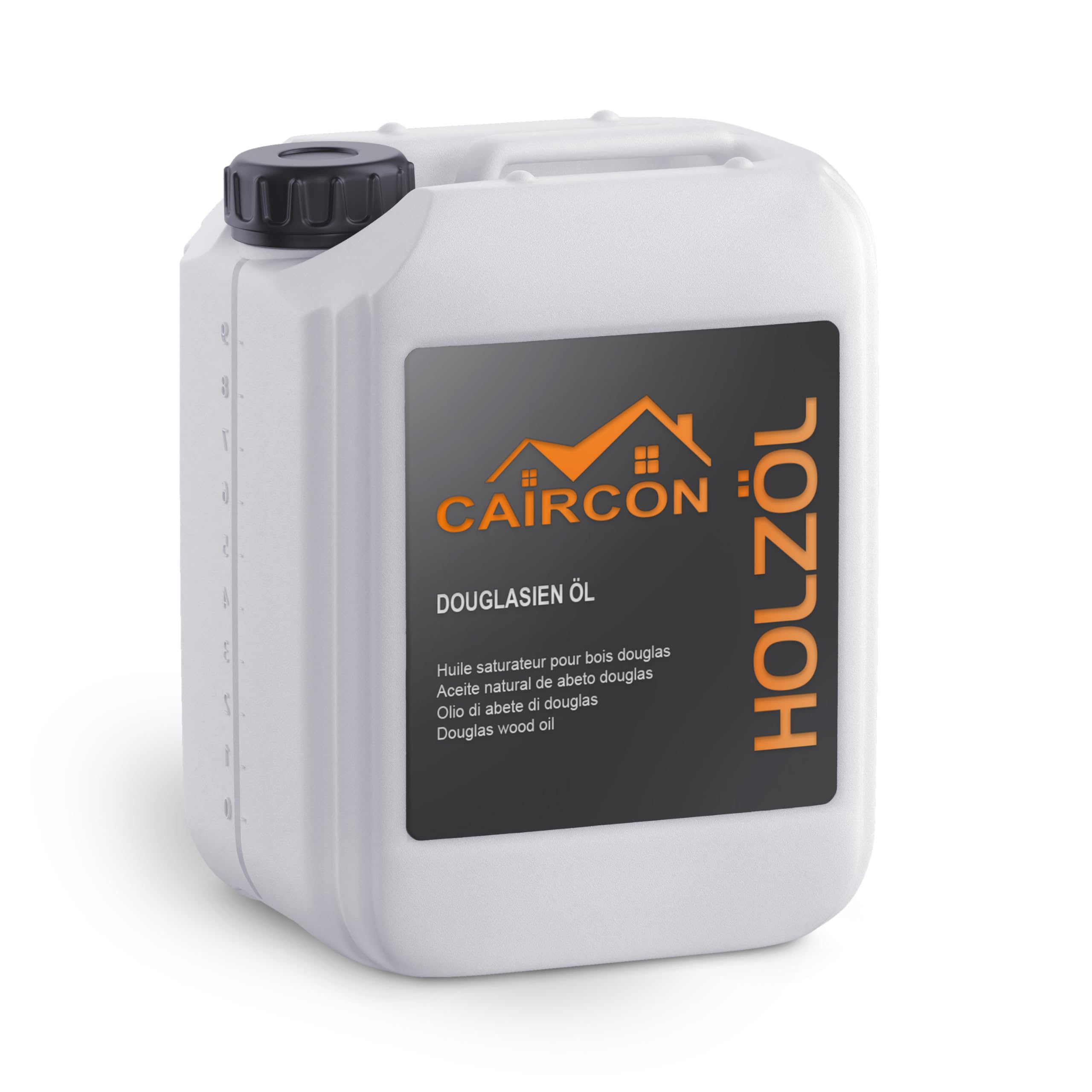 CAIRCON Saturateur bois aux huiles naturelles pour chalet, terrasse, bardage douglas, pin - 10L
