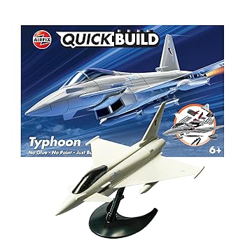 Airfix QUICKBUILD Model Aircraft Kits Eurofighter Typhoon Building Set