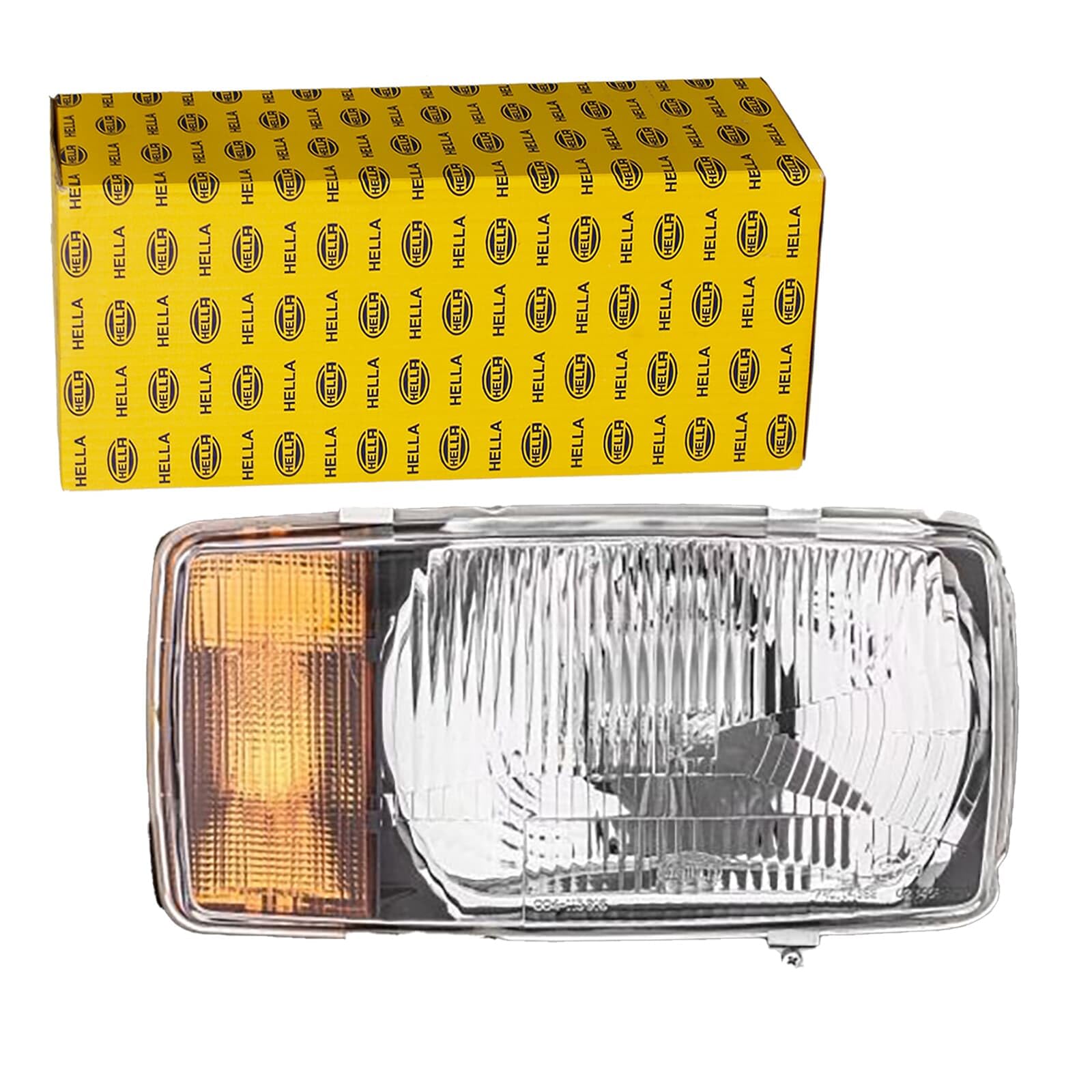 HELLA 1EH 002 658-341 Halogen Reflektor - dla m. in. Mercedes-Benz 1222 - 4850 (MK, SK) - ECE - dla ruchu prawostronnego - z prawej