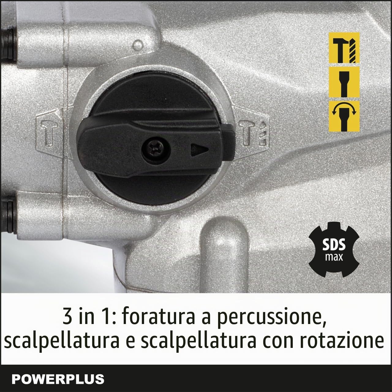 POWERPLUS POWX1179 - Martillo Percutor 1600 W
