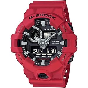 m*a様 【送料込】G-SHOCK GA-800-4ADR レッド腕時計 並行輸 Amazon.co.jp: [カシオ] 腕時計 ジーショック G-SHOCK GA-800