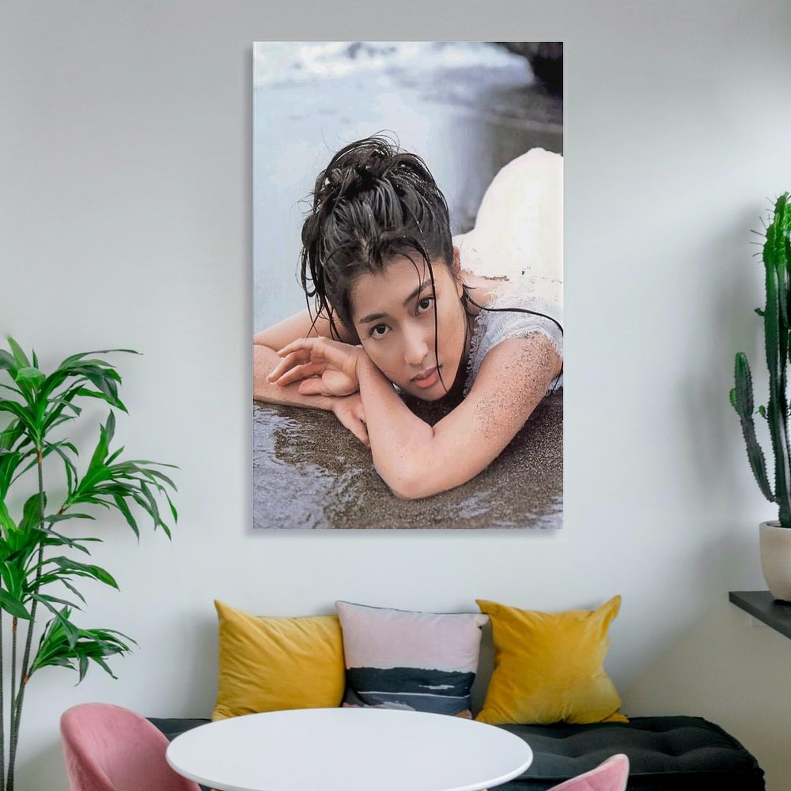 Amazon.co.jp: 鶴田真由ポスター_グラビア水着画像女優・歌手