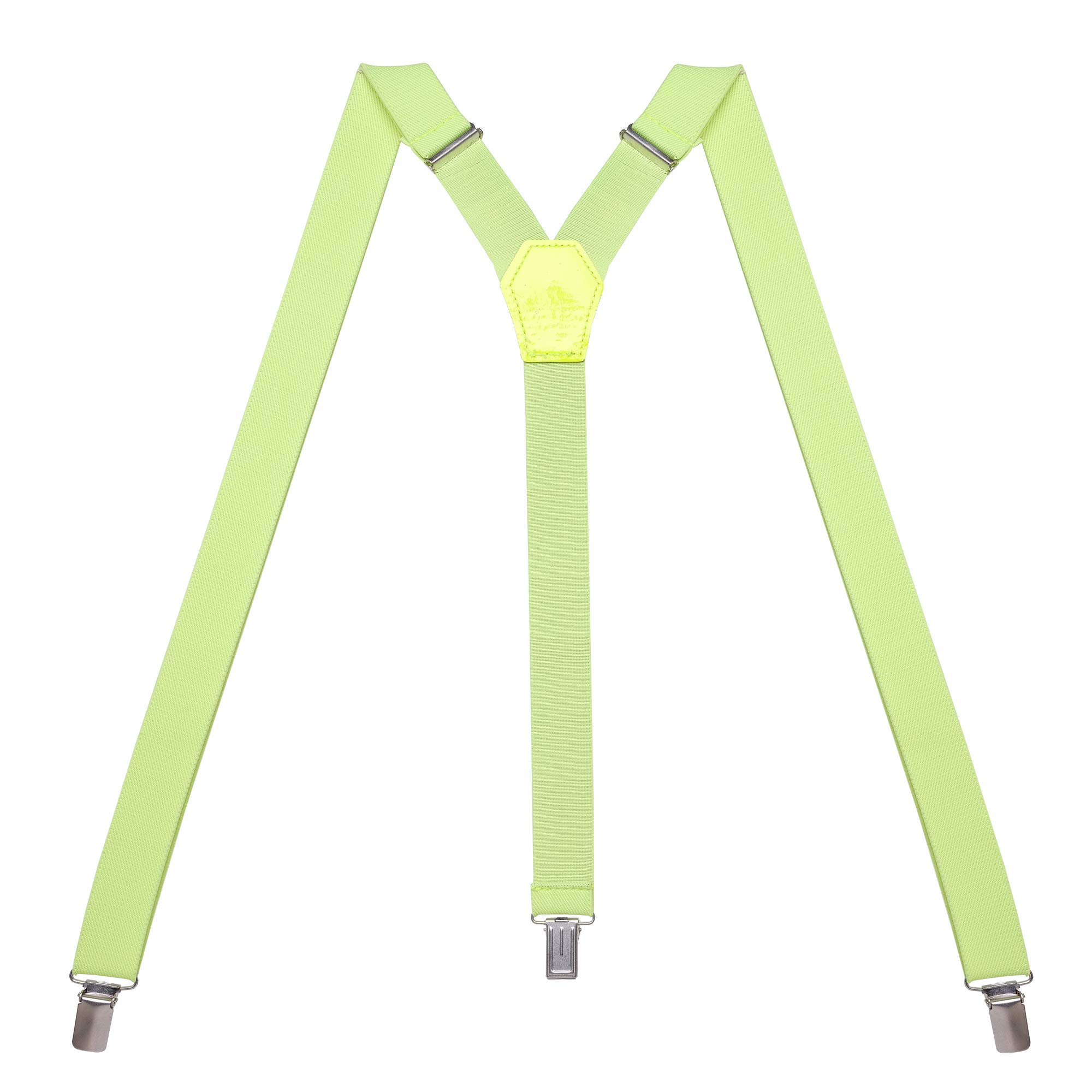 Womens Suspenders – Y Back Style – 1" Width - Comfortably Adjustable Elastic Straps and Metal Clips
