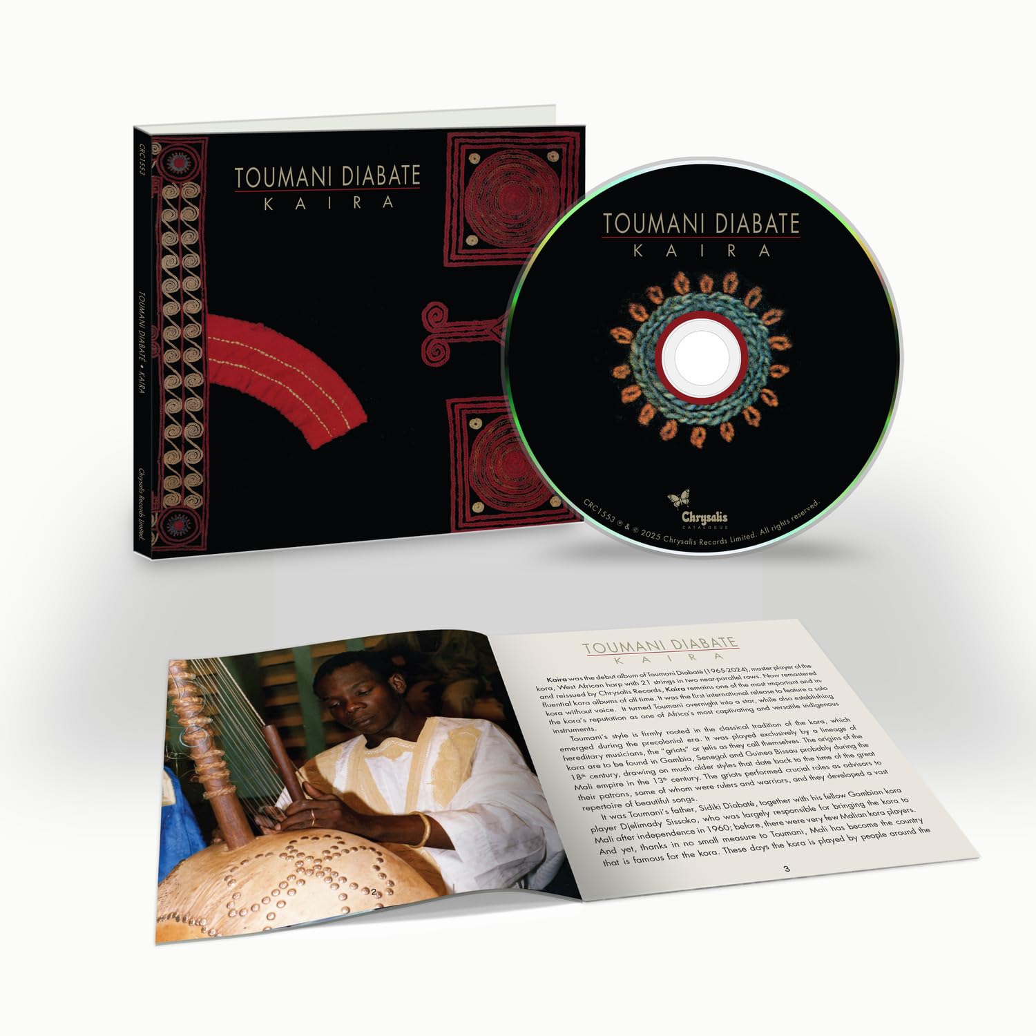Toumani Diabate Kaira CD CRC1553 NEW