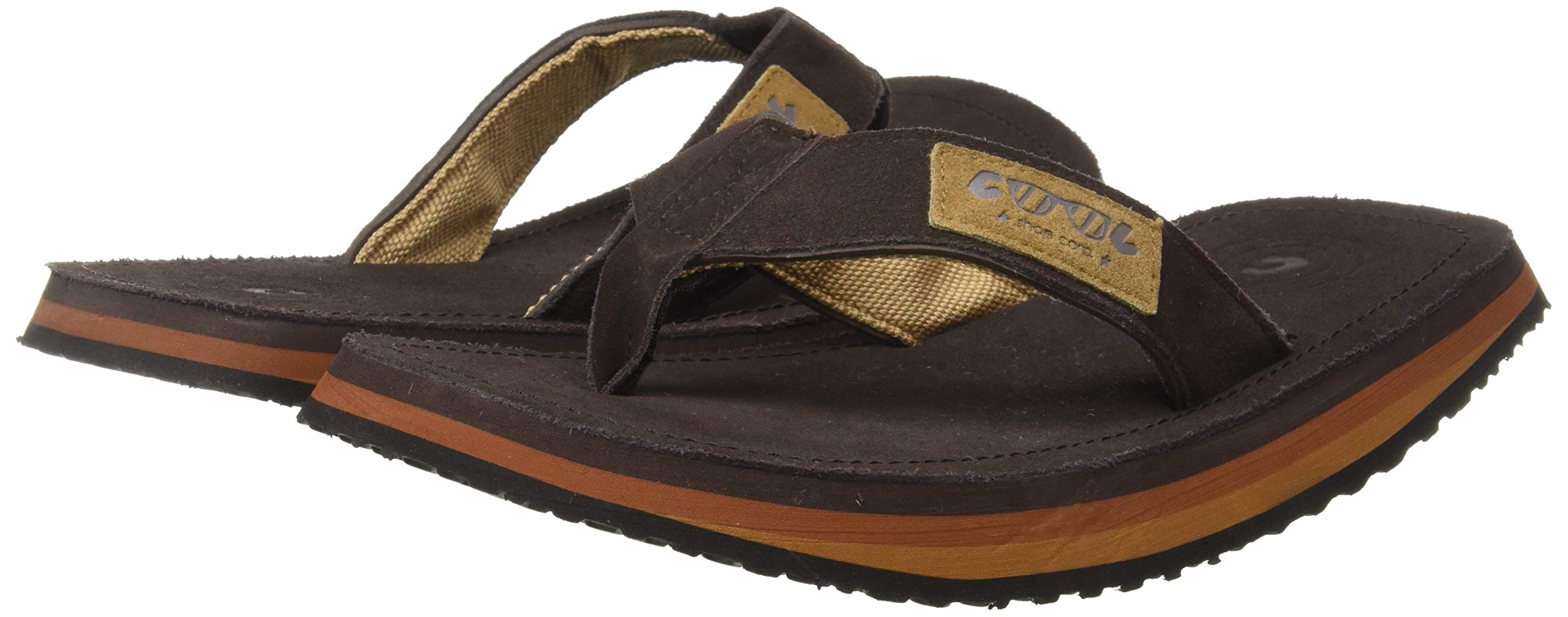 COOL shoe corp. - Tong - 2LUX CHESTNUT - En Cuir