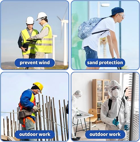 Miniatura 7 de Protector de pestañas y cejas ajustable, gafas de ducha, diseño apto para gafas, perfecto para proteger pestañas postizas