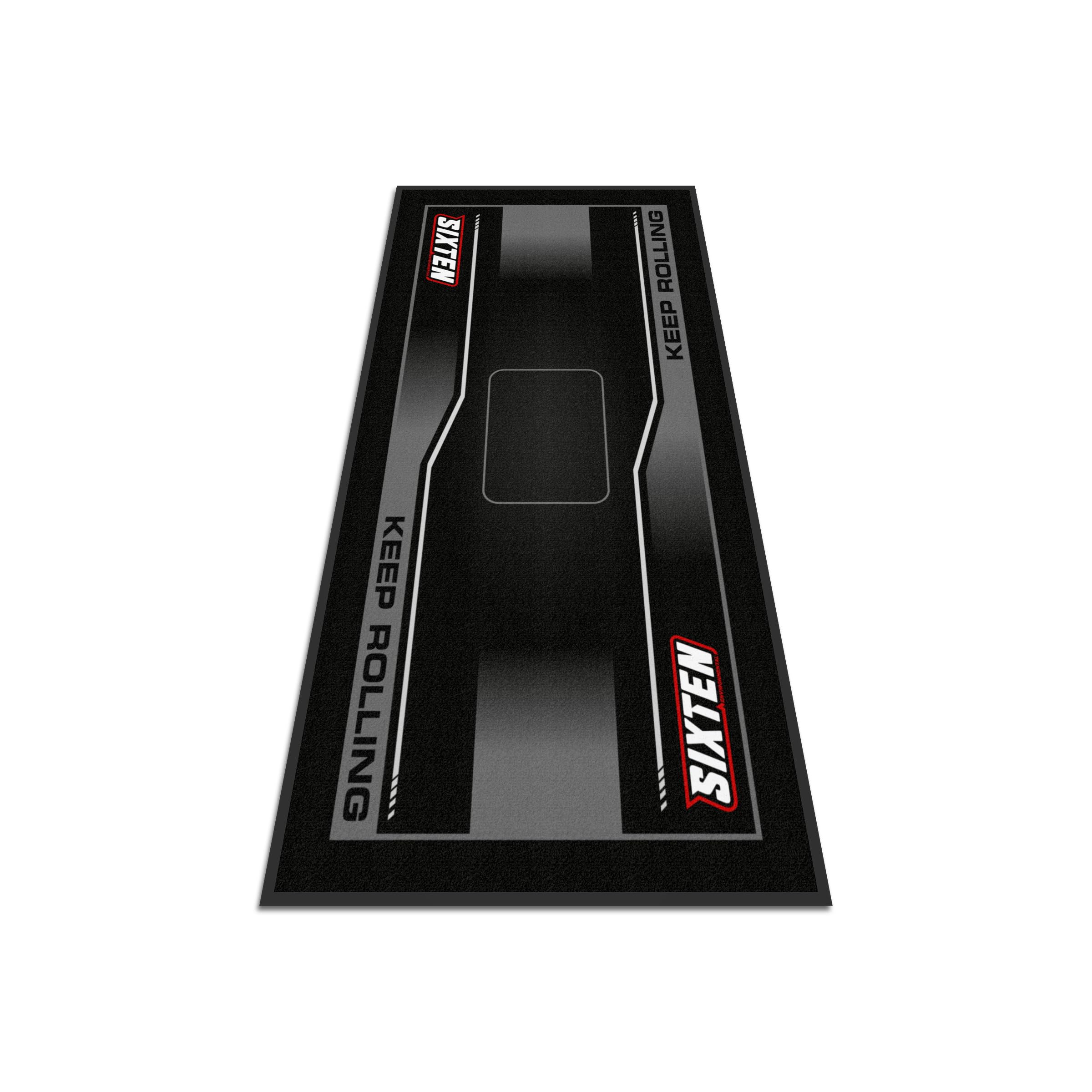 Tappeto Moto SIXTEN 95x200 - Tappeto Ambientale Moto - per i Paddock e il Garage - Lavabile ed Ecologico