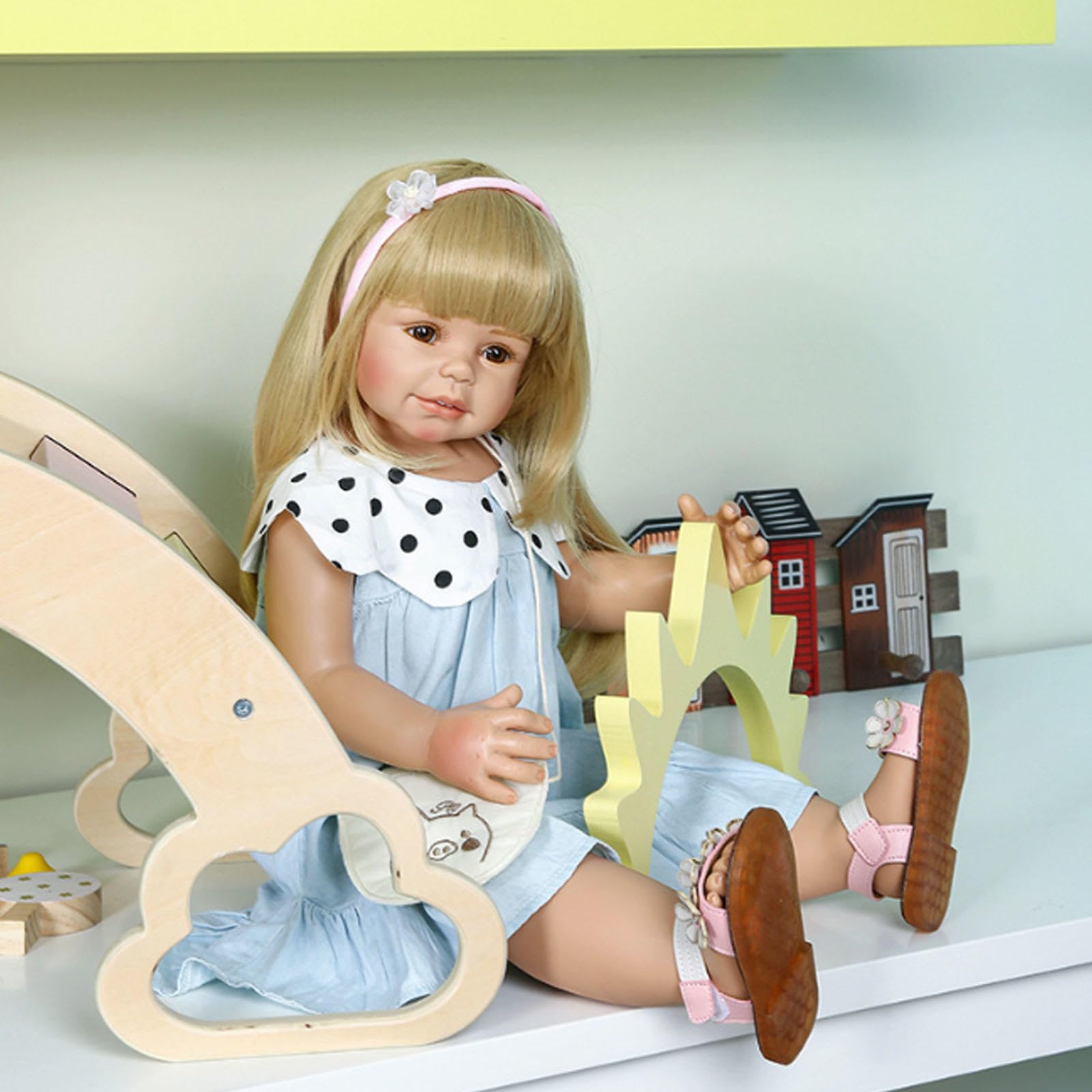 Amazon.co.jp: リボーンベビードール 70cm リボーンドール シリコン