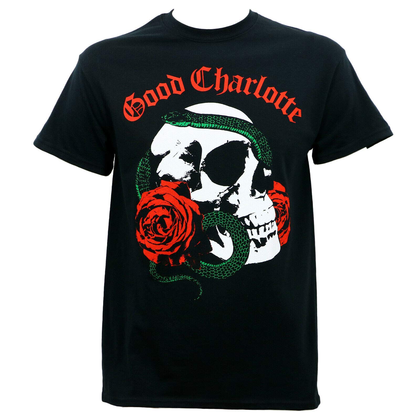 HikonGood Charlotte Skull Rose Snake T-Shirt S M L XL 2XL New