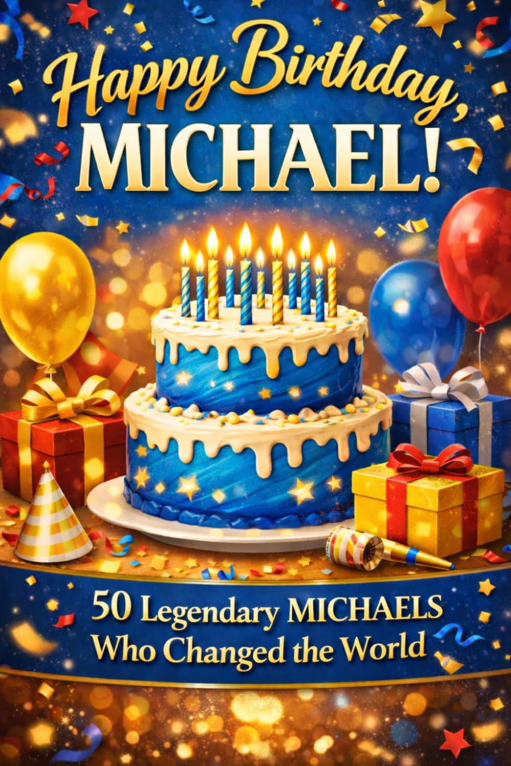 Happy Birthday, MICHAEL! Did you know your name is famous?: 50 Legendary MICHAELS who changed the world!