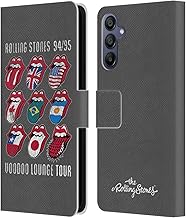 Head Case Designs sous Licence Officielle The Rolling Stones Salon Vaudou Art Clé Étui Portefeuille en Cuir Compatible avec Samsung Galaxy A15