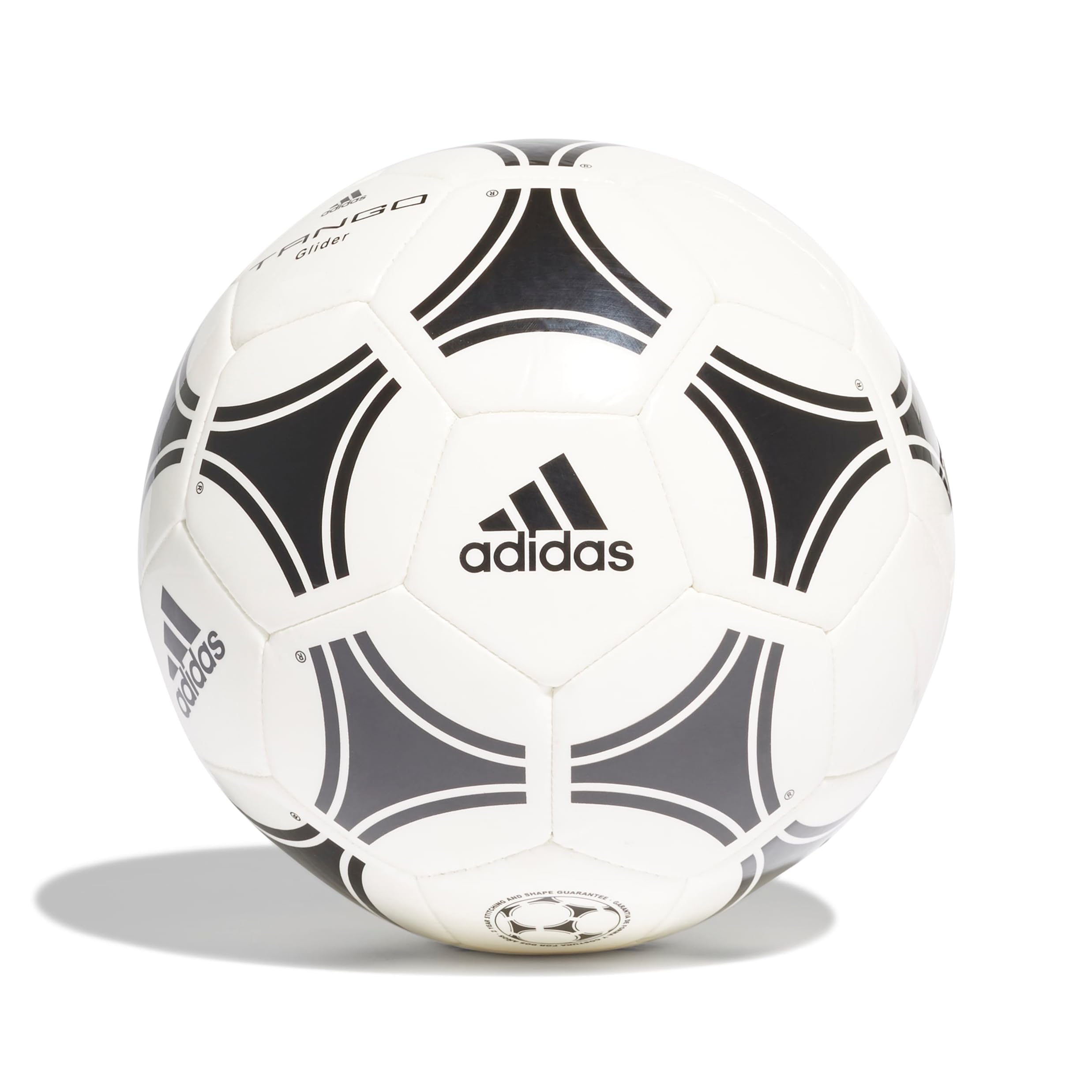 adidas Men's Tango Glider Soccer Ball, White/Black, 3