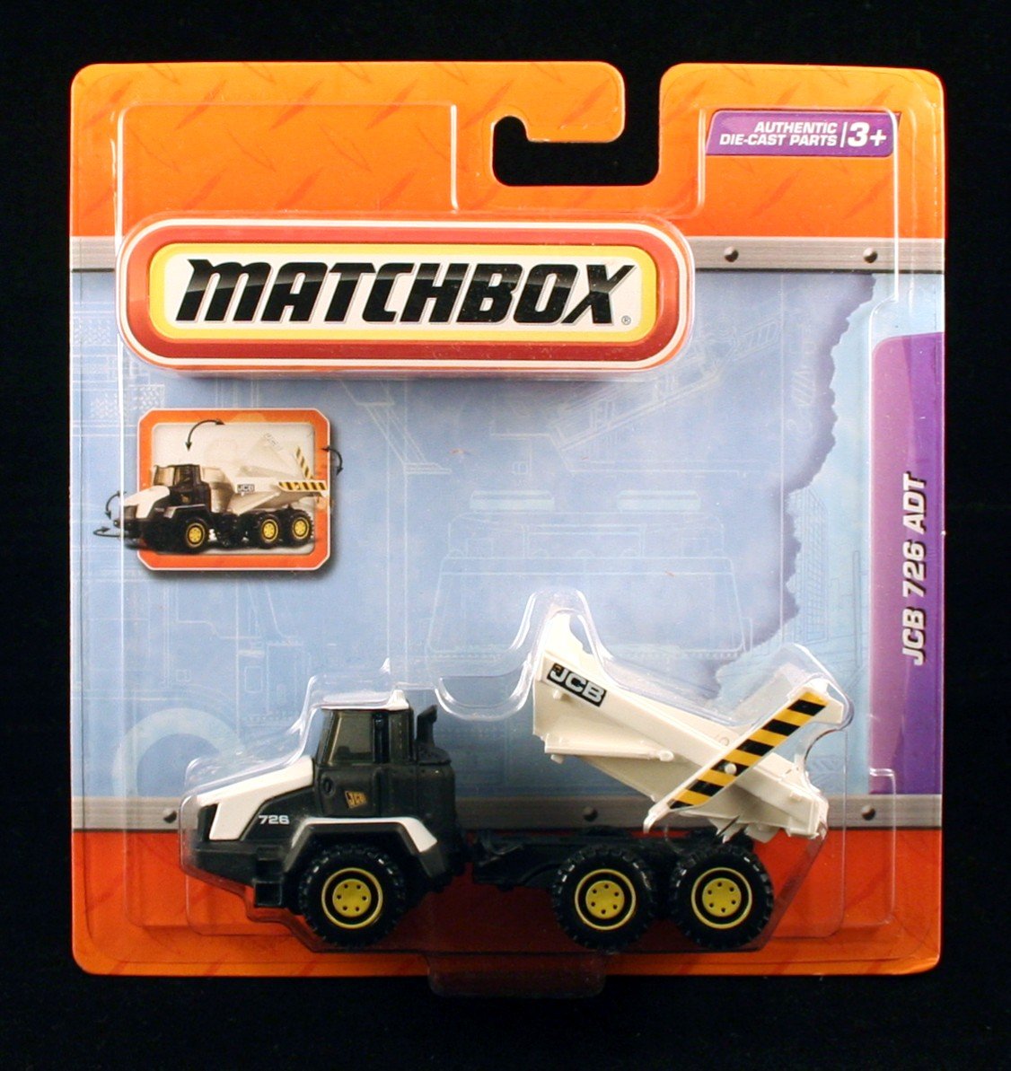 Amazon.com: Matchbox JCB 726 ADT White Real Working Rigs Die-Cast