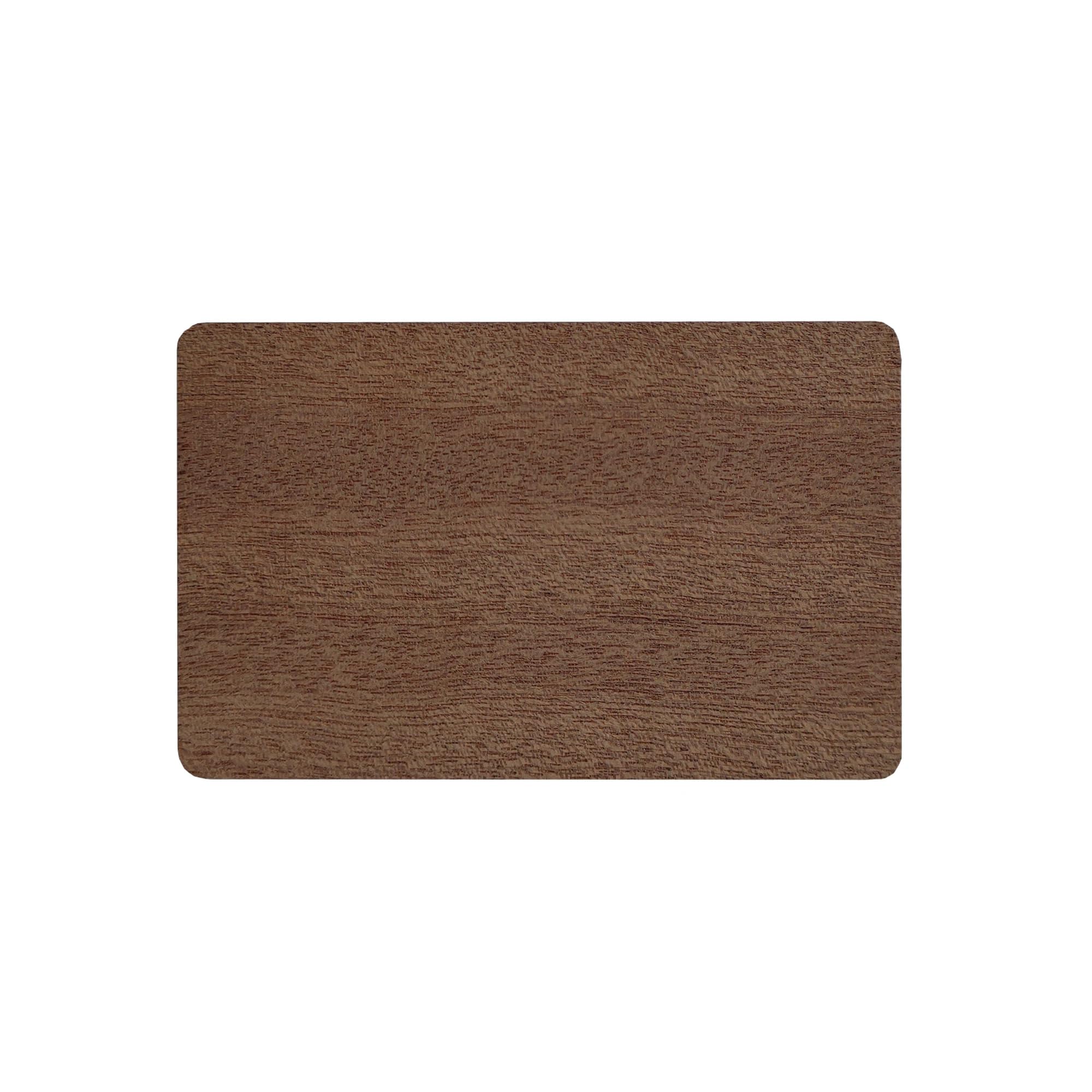 20-Pack NFC Wooden Cards with NFC213 Chip, 13.56MHz, ISO 14443-A Protocol for Social Identification & Digital Business Cards (Sapele) โ image 1