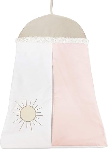 Miniatura 5 de Sweet Jojo Designs Blush Pink Mauve Boho Desert Sun Girl - Juego de ropa de cama para cuna de bebé cuarto de bebé color gris topo dorado bohemio