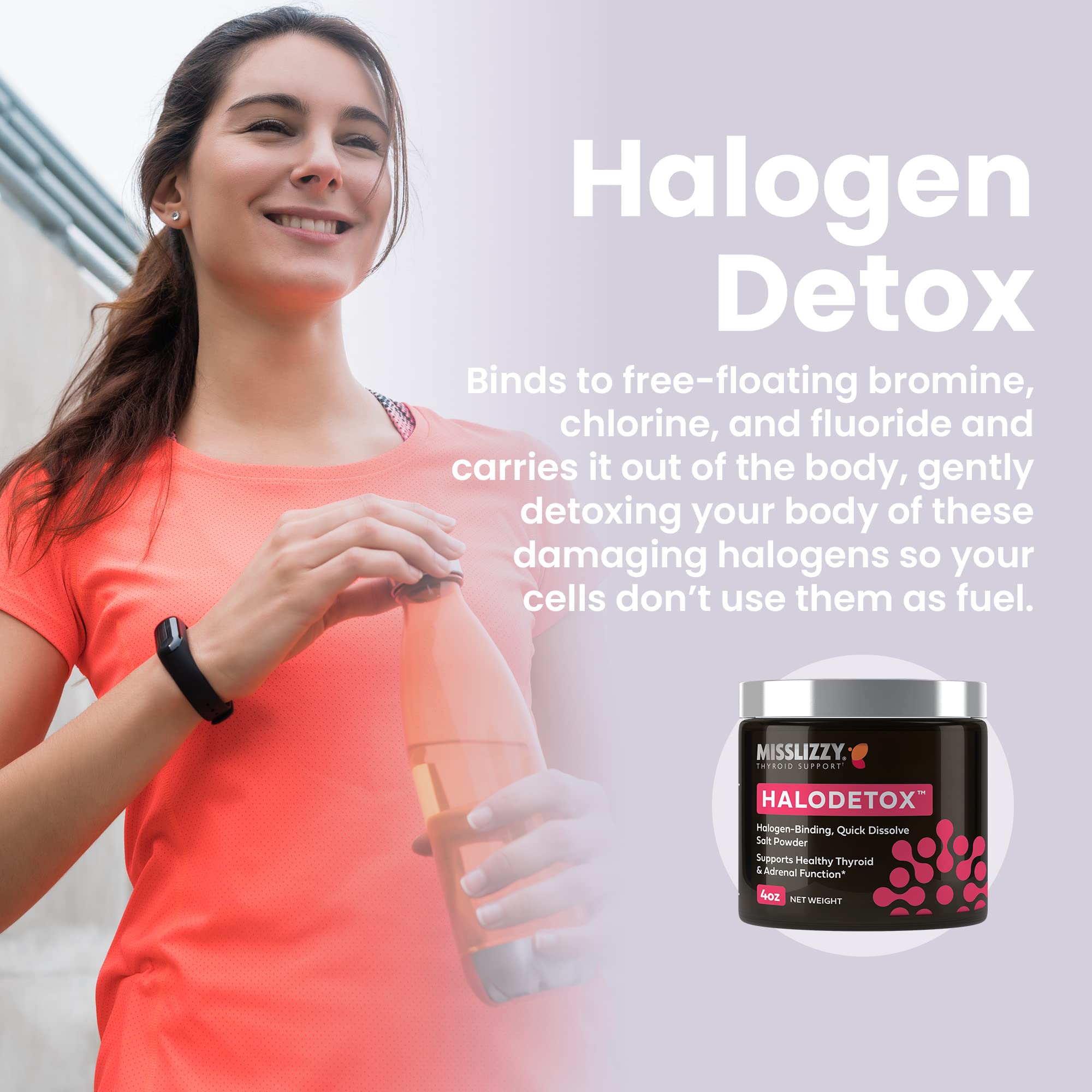 Amazon.com: Miss Lizzy HaloDetox – Pure, Unrefined Pink Salt