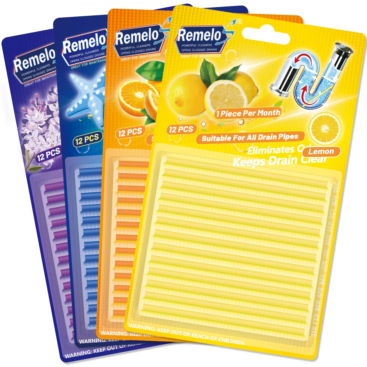 Drain clean sticks Remove Blocked Drain Cleaning Sticks to Eliminate Unpleasant Odors and Prevent Clogging of Odorous Sink Pipes with Cleaning Sticks