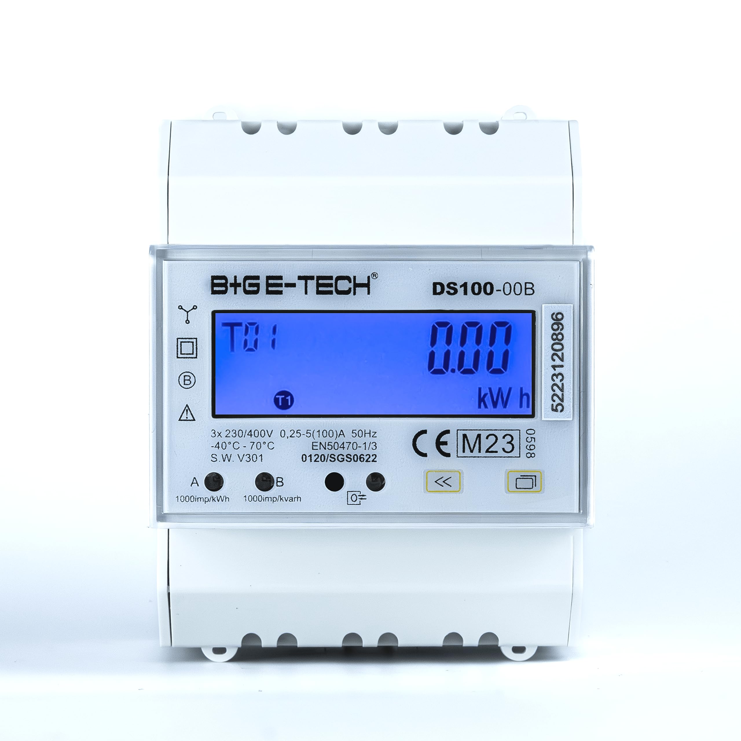Interruttore Automatico WiFi Contatore Di Energia Trifase Con Display Lcd Interruttore Direzionale 60 300 V 100 A 88334989 - Foto 2