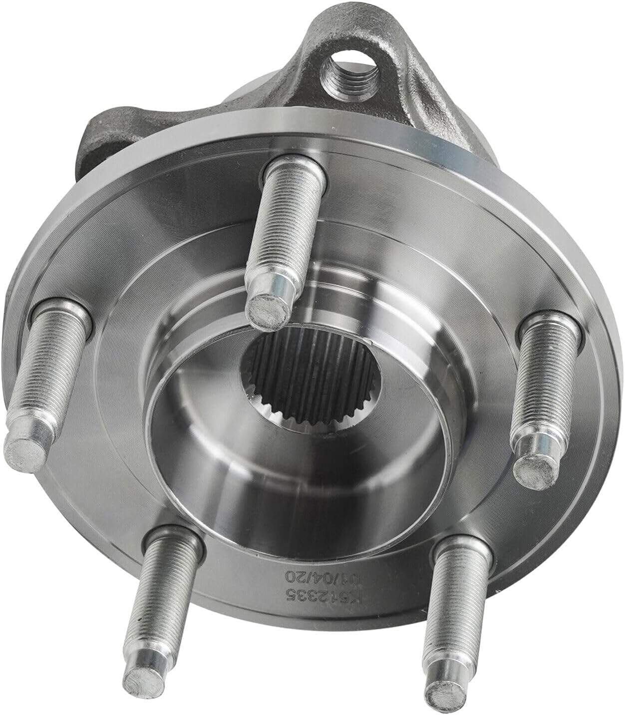 Detroit Axle - AWD 4pc Wheel Bearing and Hubs Assembly for 2007-2010 Ford Edge, 2007-2010 Lincoln MKX 5 Lug Non-ABS, 4 Front and Rear Wheel Bearing Hubs Replacement