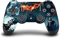 Vista 5 de Head Case Designs Póster de Batman con licencia oficial de The Dark Knight Batman, calcomanía de vinilo para videojuegos, compatible con Sony