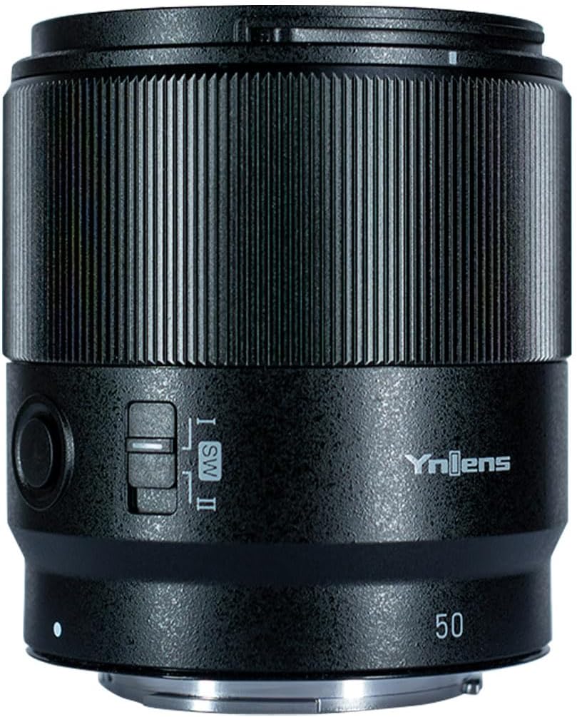 YONGNUO 50mm F1.8 Full Frame Lens for Sony E Mount, Auto Focus F1.8S Large Aperture Standard Prime Lens for Sony E-Mount Mirrorless Cameras A7III A7SII A7R A7RIII