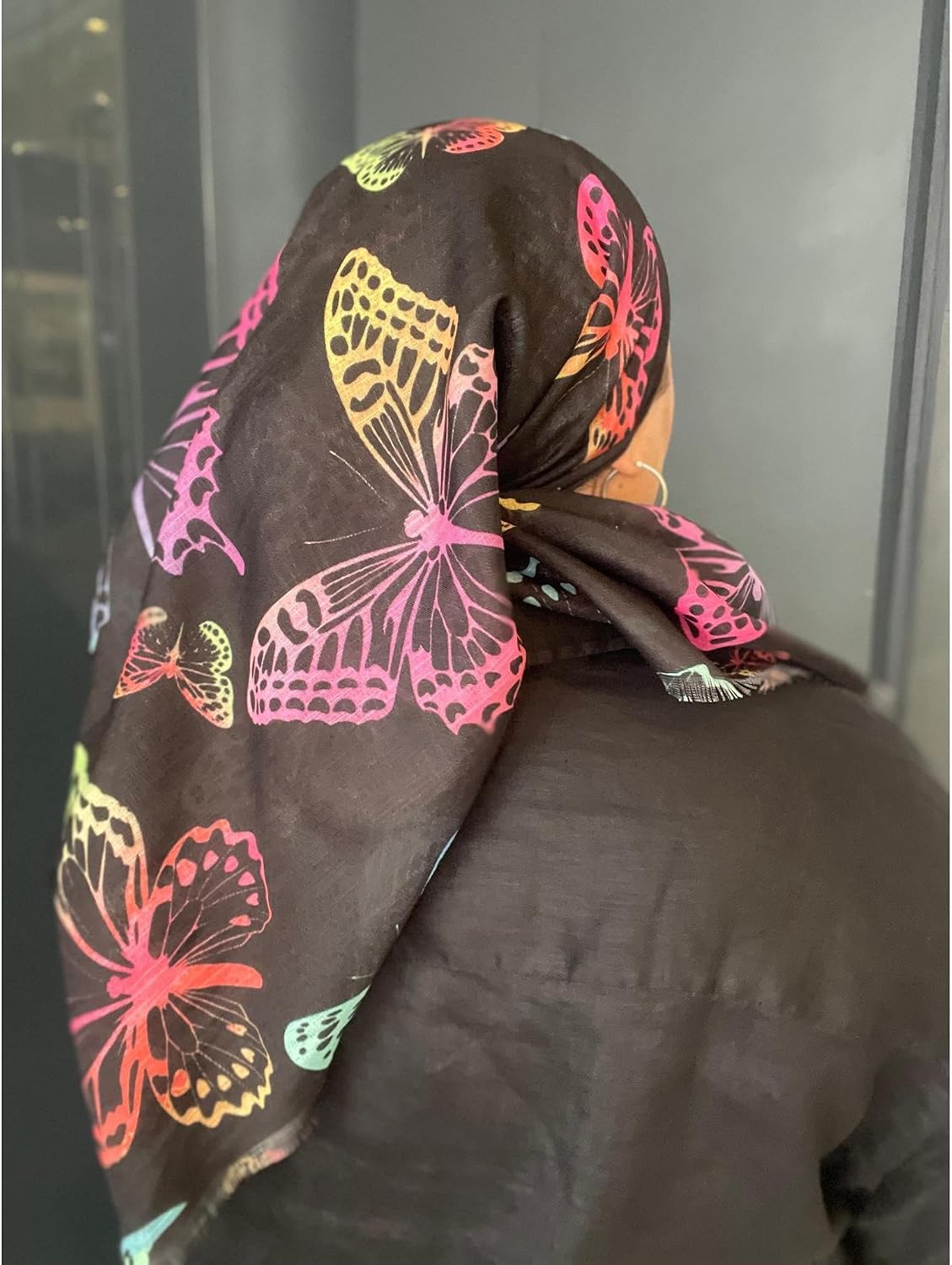 Perfect Cotton Square Head Scarf for Women, 37”, Tichel Head Covering, Chemo Headwear, Bandana