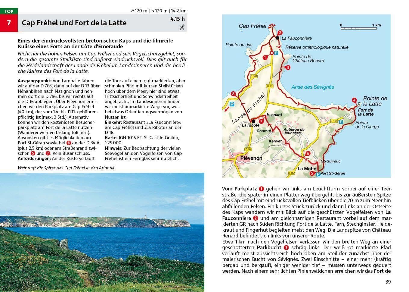 ROTHER Wanderführer Bretagne. 50 Touren zwischen Mont-Saint-Michel und Saint-Nazaire: Inkl. Rother App und GPS-Tracks zum Download