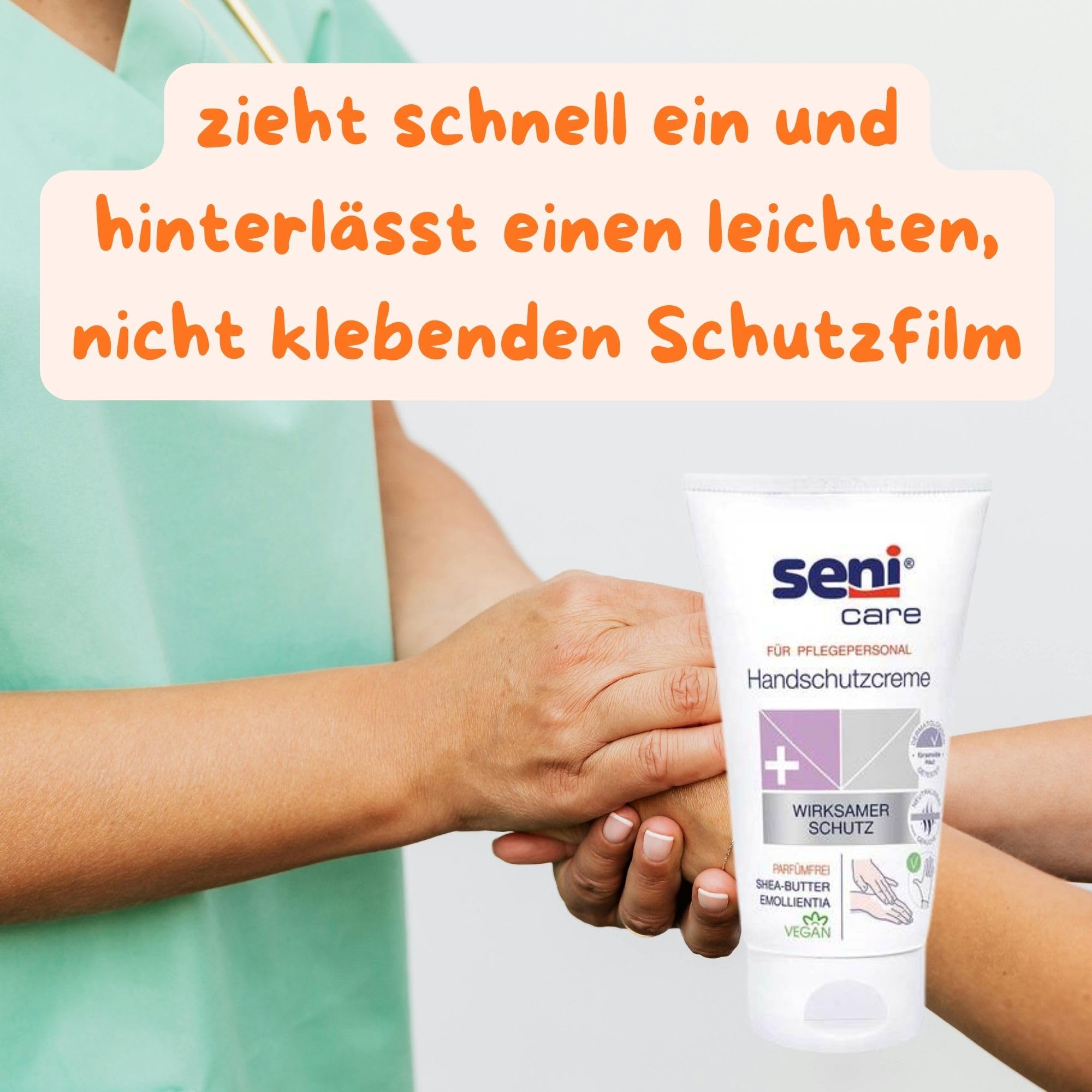 Seni Care Crème pour les mains très sèches - Crème de protection pour les