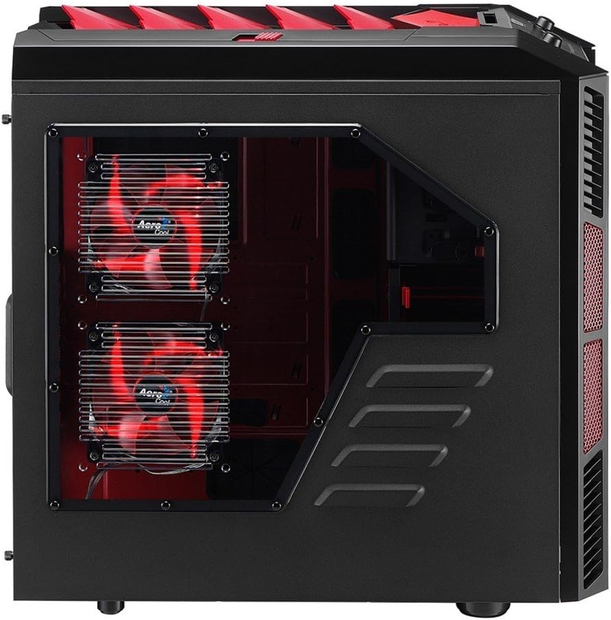 XPredator X3 Devil Red Edition Mid Tower - black/red