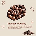 Kimbo Antica Tradizione Cafetière au sol, Rôtissement moyen, Intensité 9/13 , Râti, mélangé et fabriqué en Italie , Parfait pour les expresso & Moka Pot 250g / 8.8oz | Motif de l'espresso & Moka , rôti à Naples , Italie , Extra torréfaction foncée ,10/13 Intensité , F