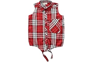 Big Girls' Plaid Shirt: The Perfect Addition to Your Wardrobe
