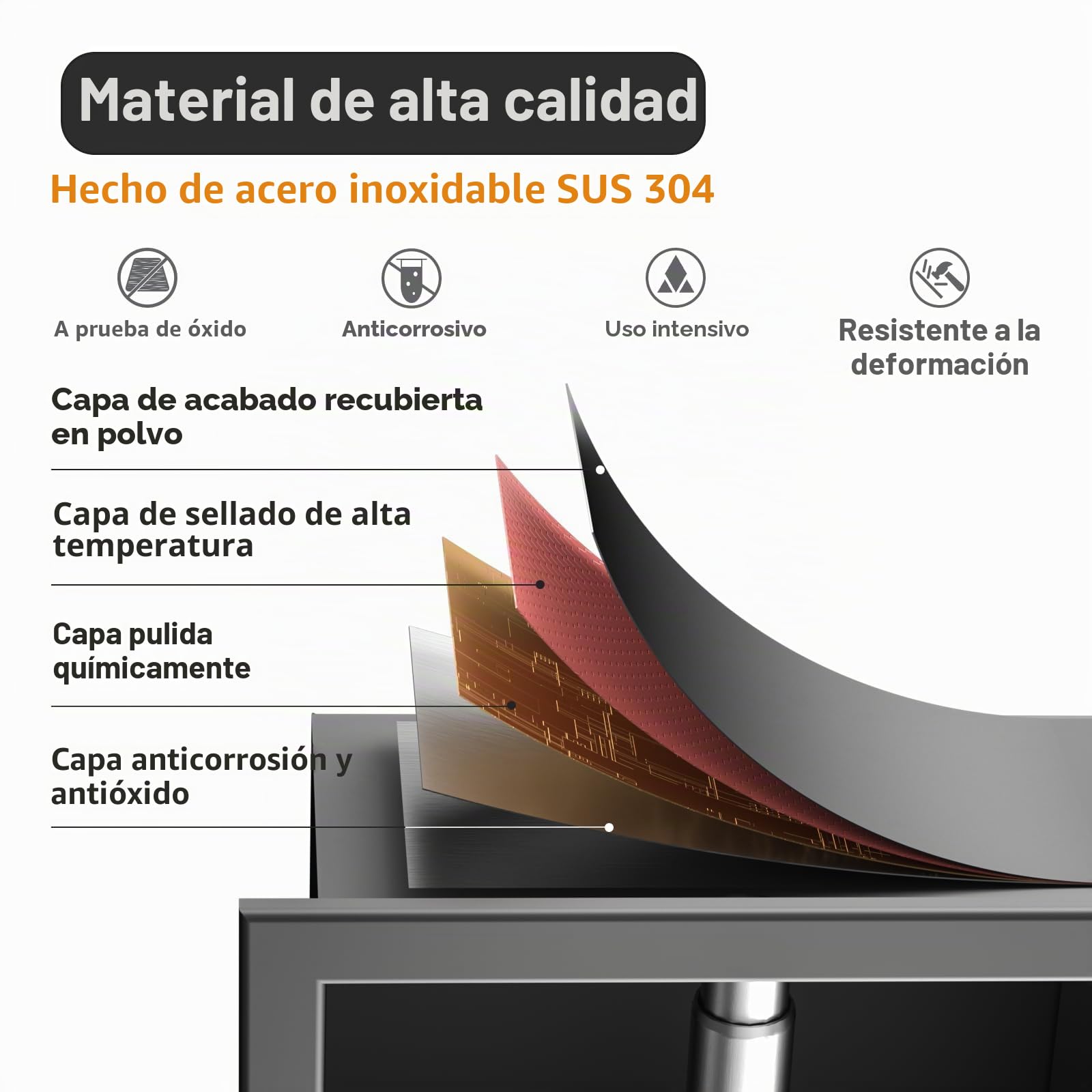 Portarrollos de papel higiénico empotrado, acero inoxidable, para el conjunto de escobillas, armario de baño con portarrollos de papel higiénico, con puertas de armario, 63 x 15 x 15 cm, negro