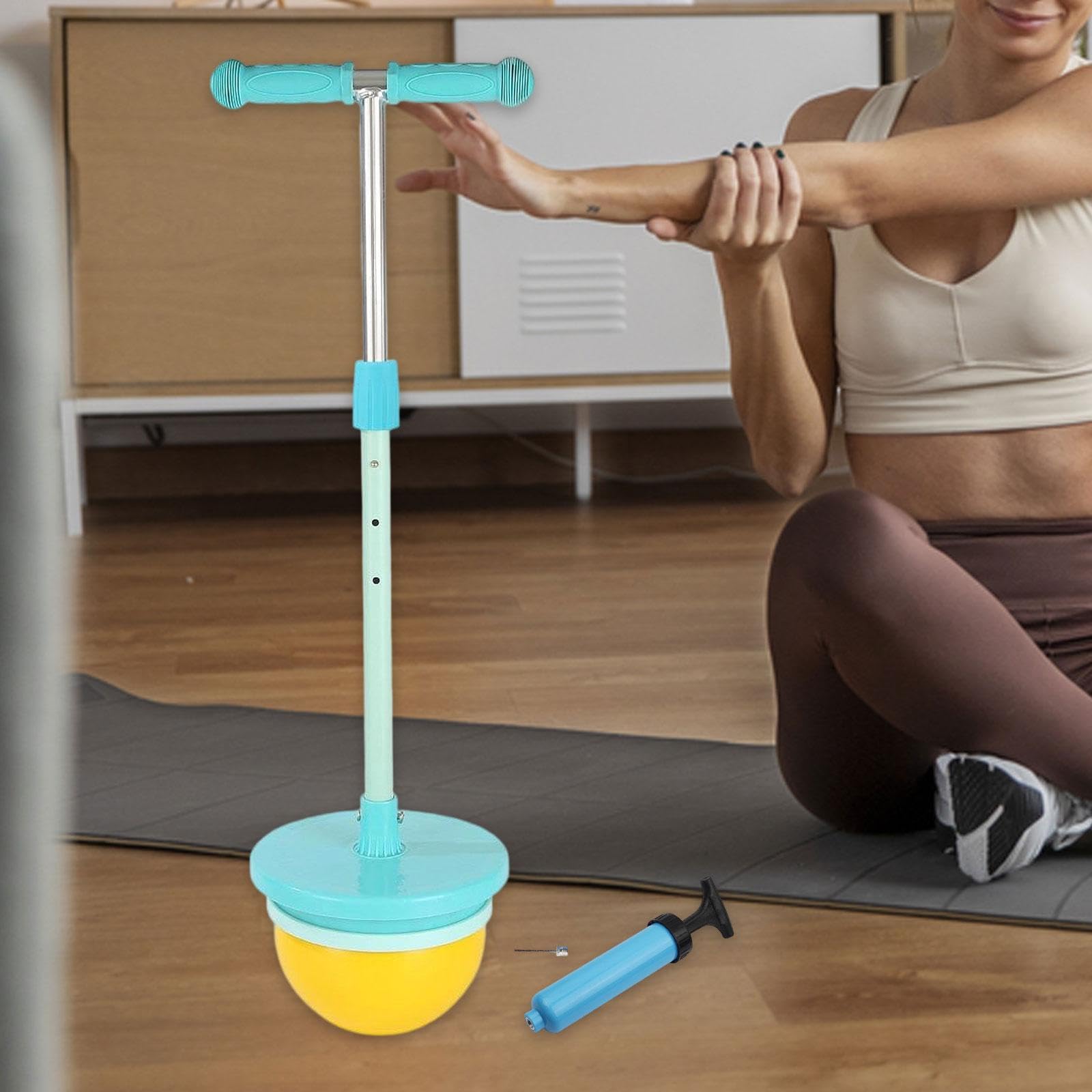 Pogo Ball für Kinder mit Griff für Sicheren Hüpfspaß Im Freien