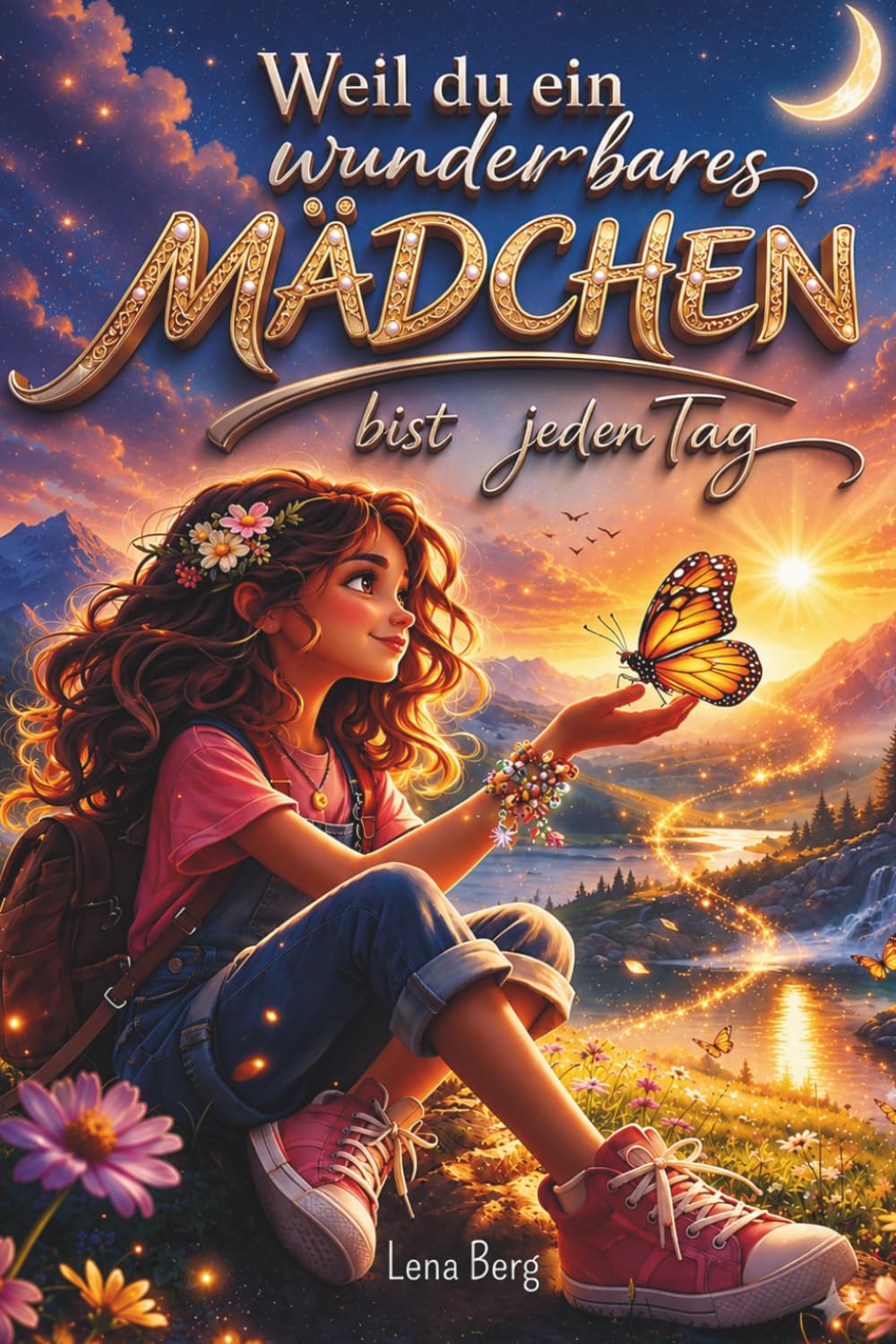 Weil du ein wunderbares Mädchen bist - jeden Tag: Ein Buch voller Mut, Herz und Magischer Momente- ein Kinderbuch über Selbstvertrauen und innere Stärke für Mädchen ab fünf Jahren