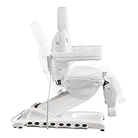 Vista 8 de Dir Spa - Cama de belleza facial eléctrica de 4 motores para médico, tatuaje, médico, silla de podología con asientos térmicos climatizados