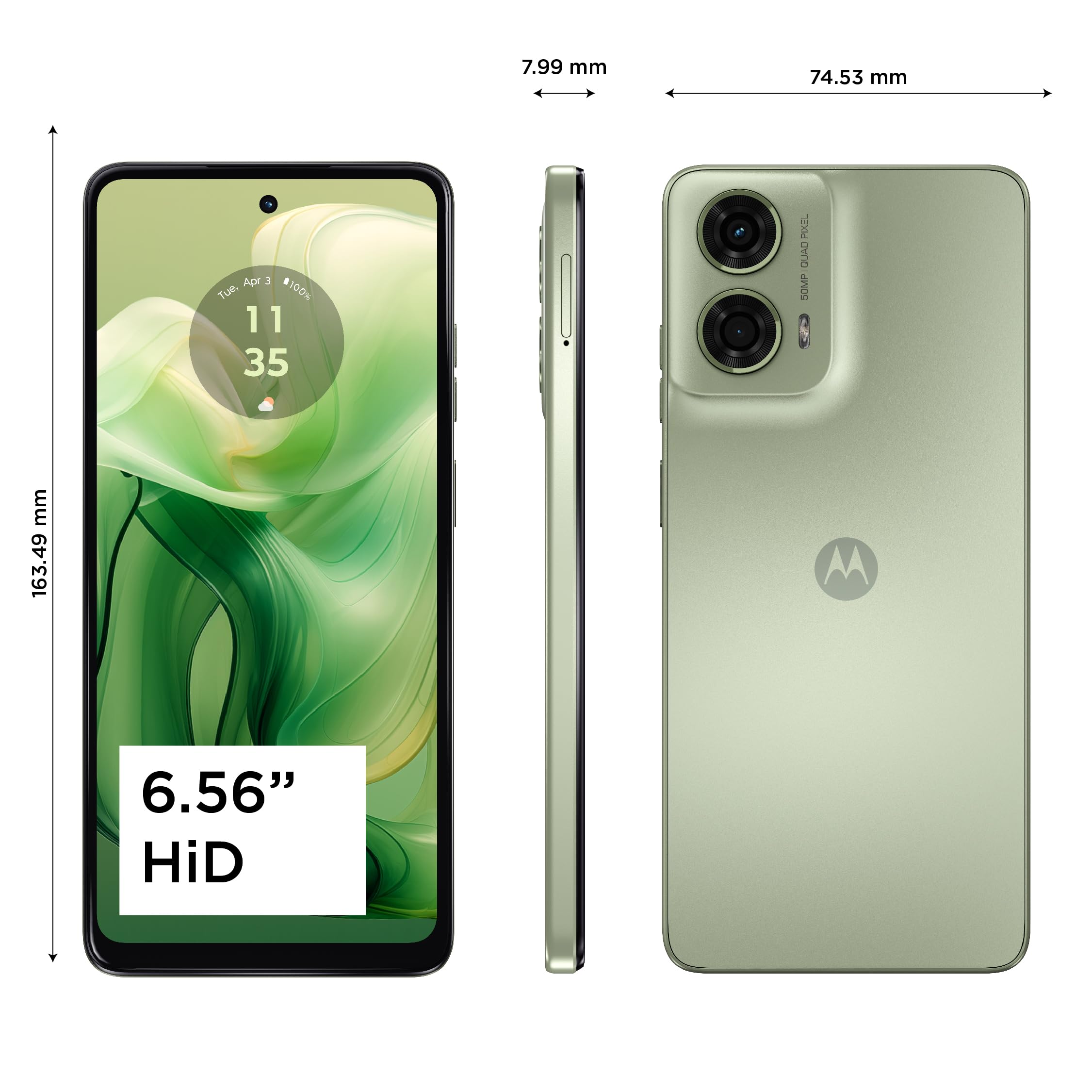 MOTOROLA g24, 8GB+8GB RAM, 128GB ROM, MTK Helio G85, 6.6