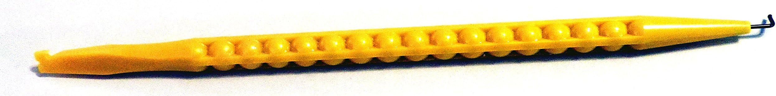 Yellow 7" Telco Terminal Block Probe Telecom Spudger Phone Wiring Tool w/Hook Made in USA